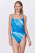 Gottex Marble Dream C-Cup Square Neck One Piece